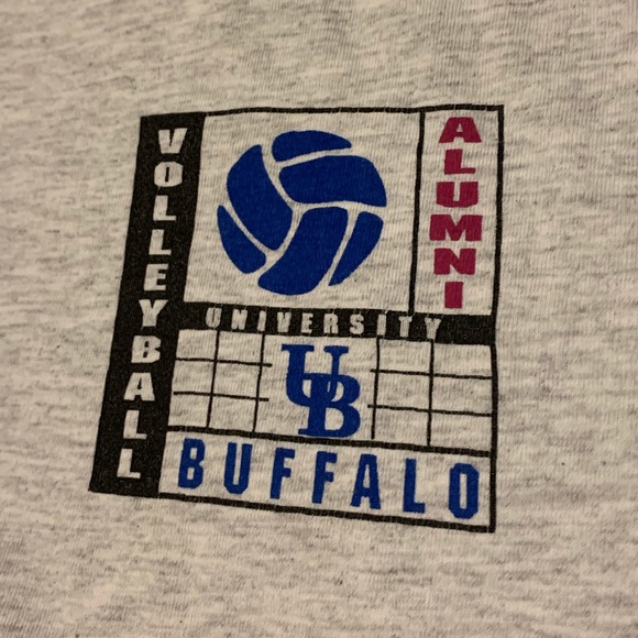 Vintage University of Buffalo Volleyball Alum Tee - Picture 2 of 5